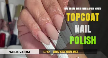 Pink Matte Topcoat Nail Polish: A Reality or Myth?