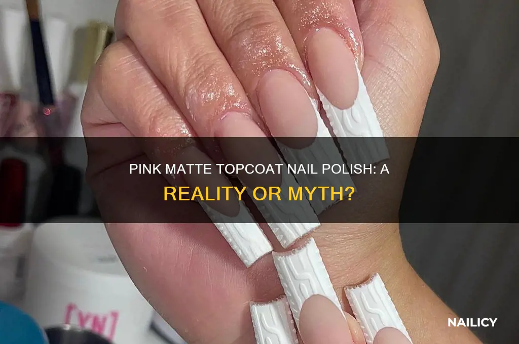has there ever been a pink matte topcoat nail polish