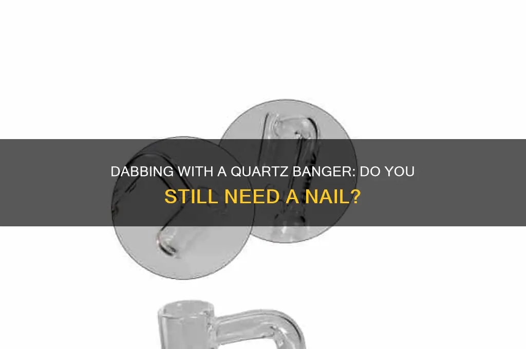 have dab quartz banger do i need nail