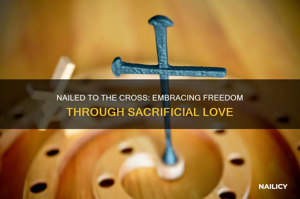 have nailed to the cross