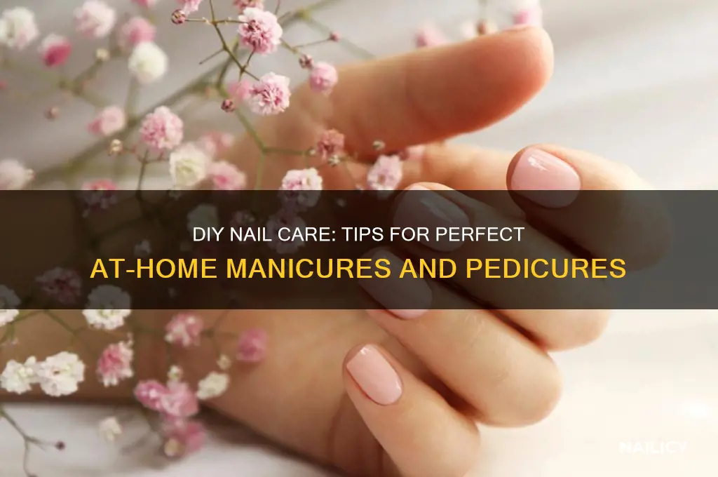 have nails done at home