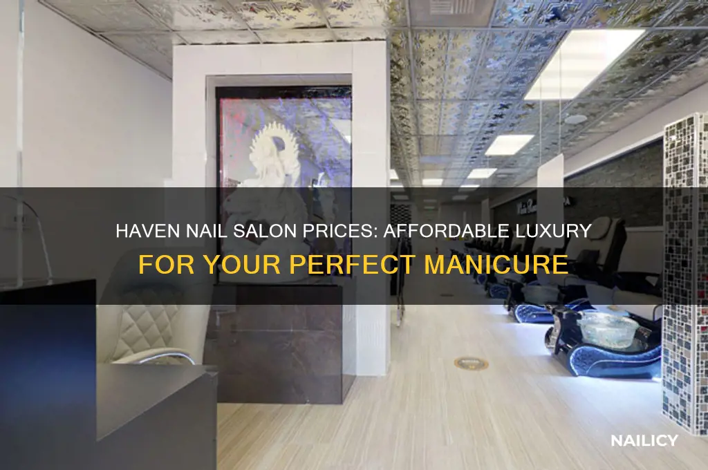 haven nail salon prices