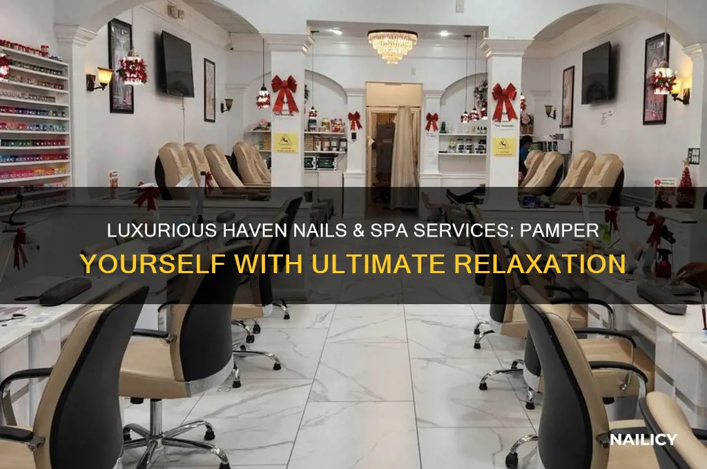 haven nails & spa services