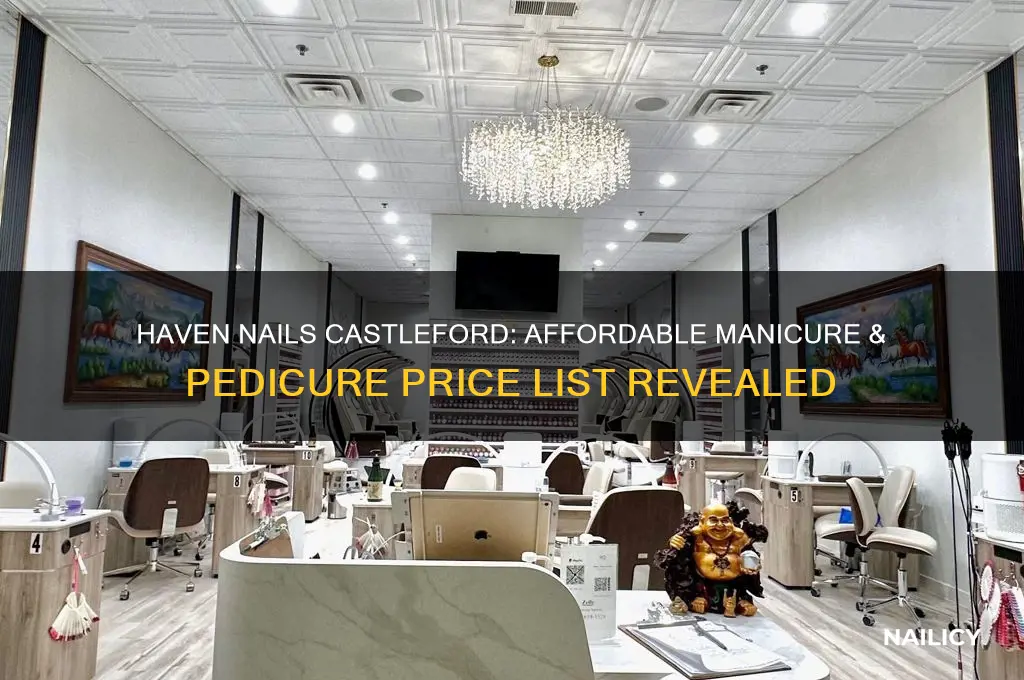 haven nails castleford price list