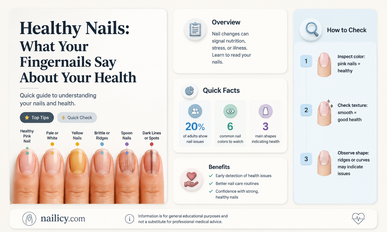 are growing nails a sign of good health