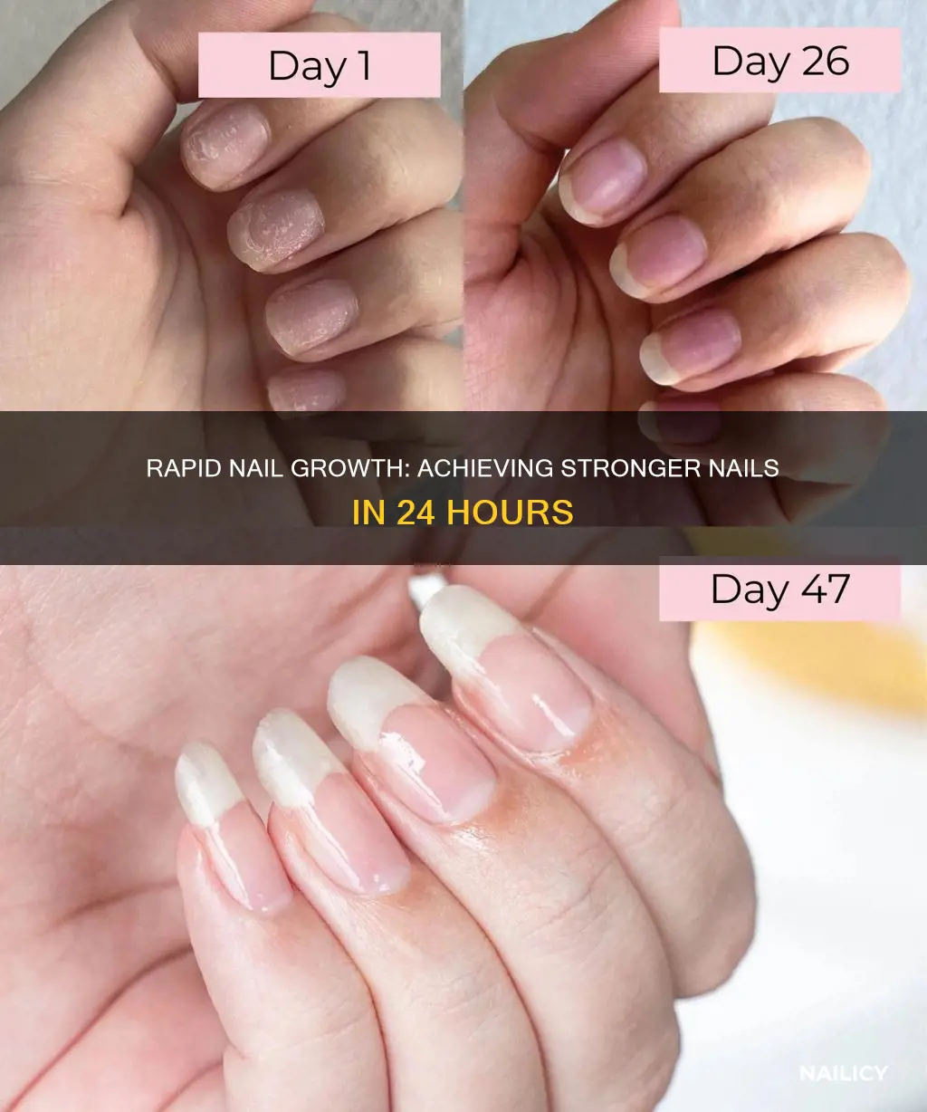 how 2 grow nails in 1 day