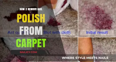 Removing Nail Polish Stains from Carpet: Quick Guide