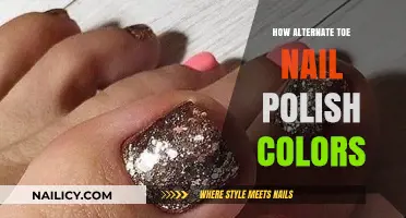 Creative Ways to Alternate Toe Nail Polish Colors for Fun Looks