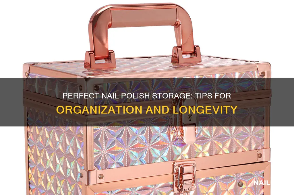 how and where to store nail polish