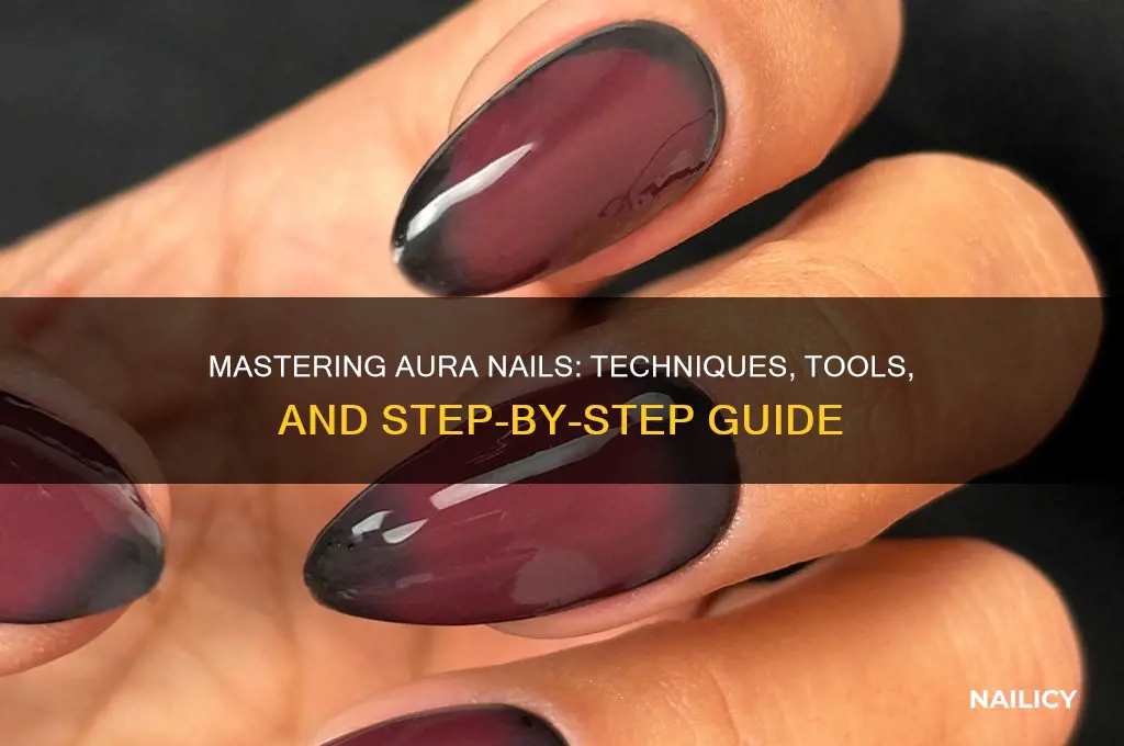 how are aura nails done