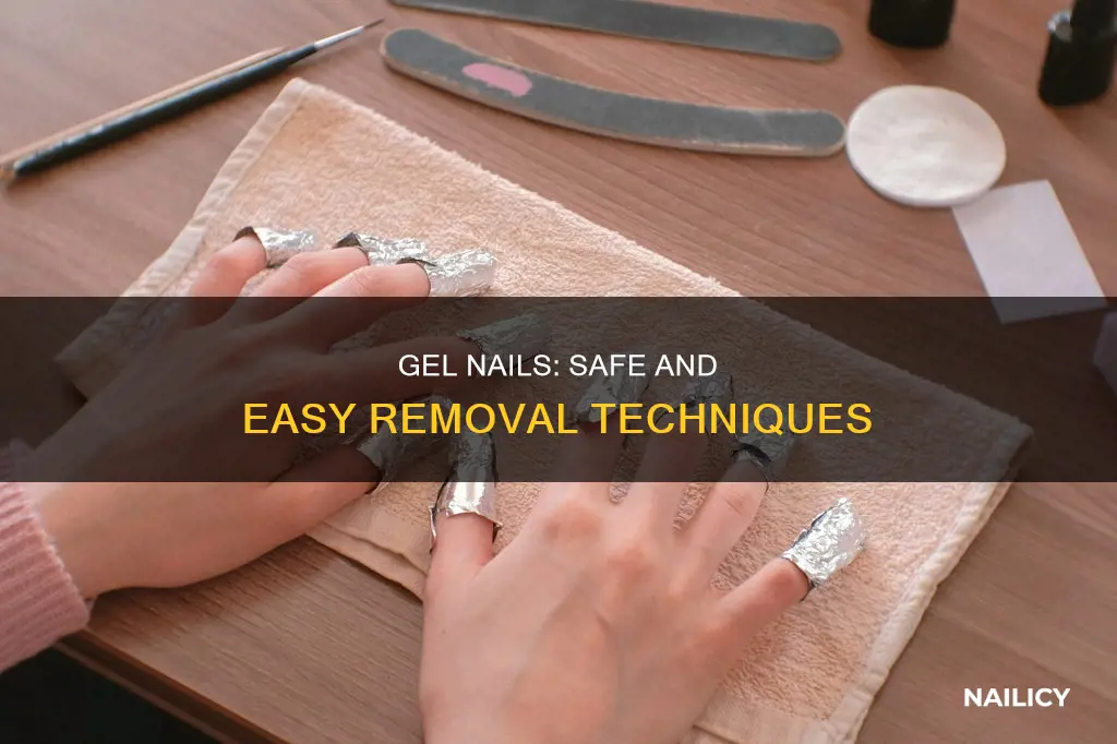 how are gel nails removed