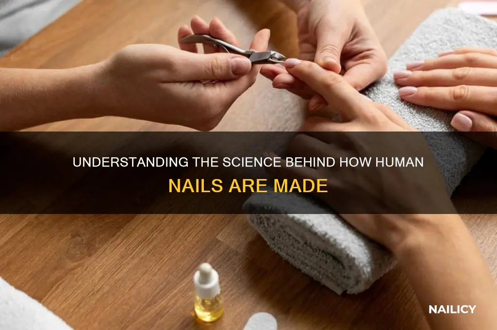 how are human nails made