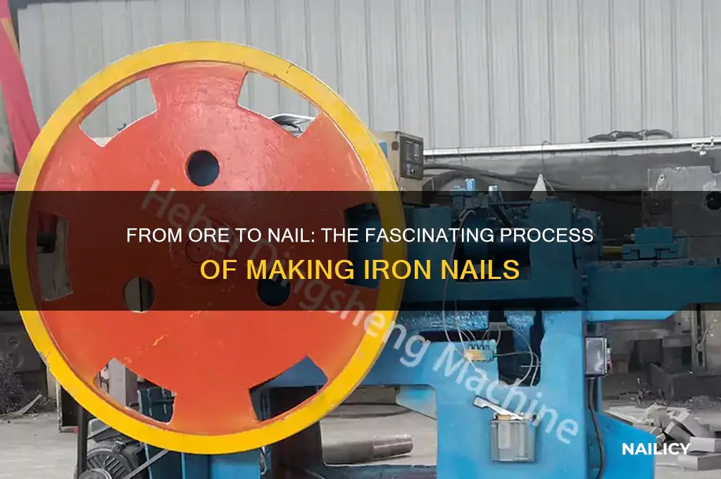 how are iron nails made