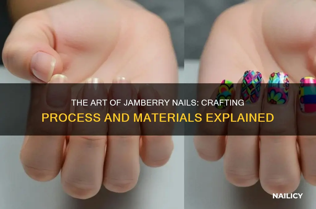 how are jamberry nails made