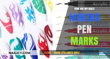 Why Your Nails Leave Pen Marks: Surprising Causes and Solutions