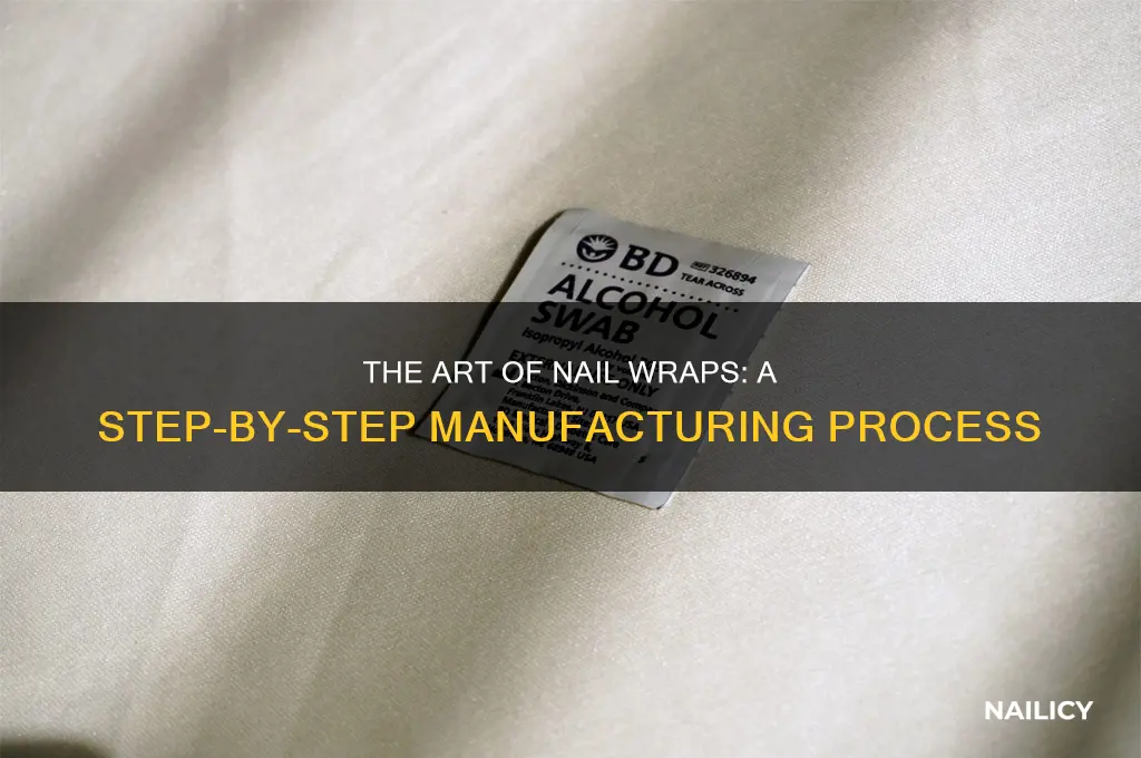 how are nail wraps made