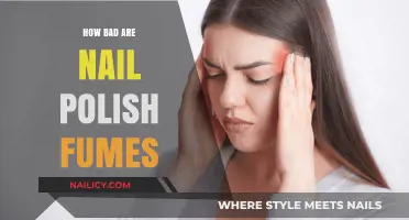 Nail Polish Fumes: Uncovering the Hidden Dangers and Health Risks