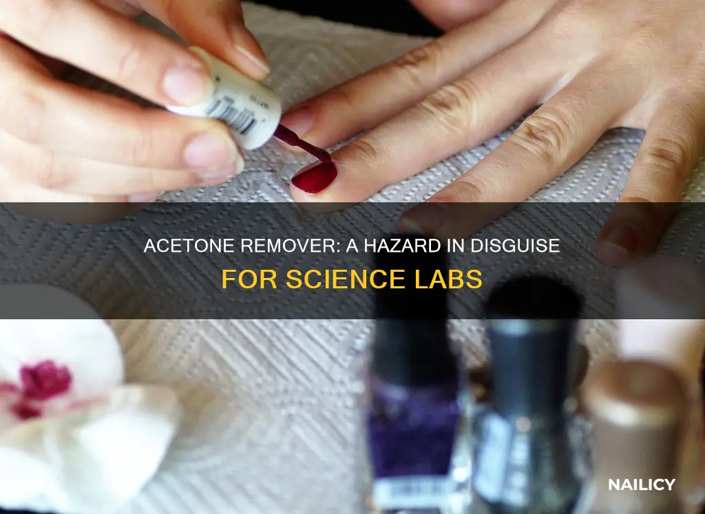 how bad can acetone nail polish remover affect ucsb science
