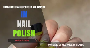 Formaldehyde Resin and Camphor in Nail Polish: Health Risks Explained