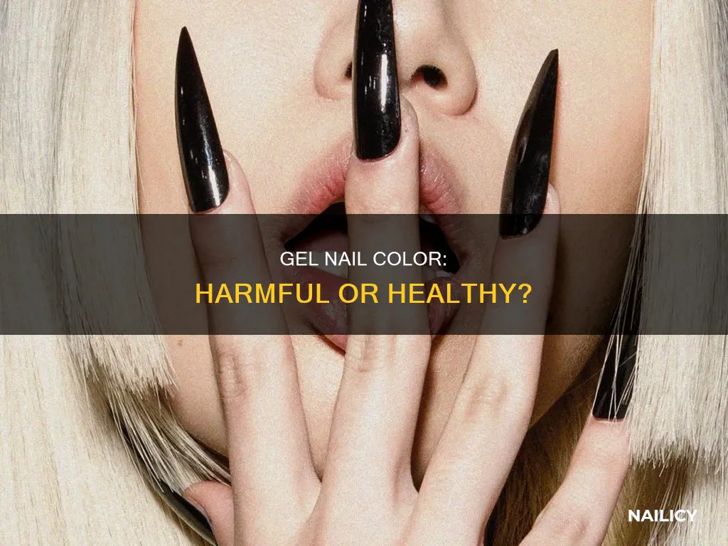 how bad is gel nail color