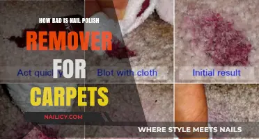 Nail Polish Remover: Carpet Enemy or Friend?