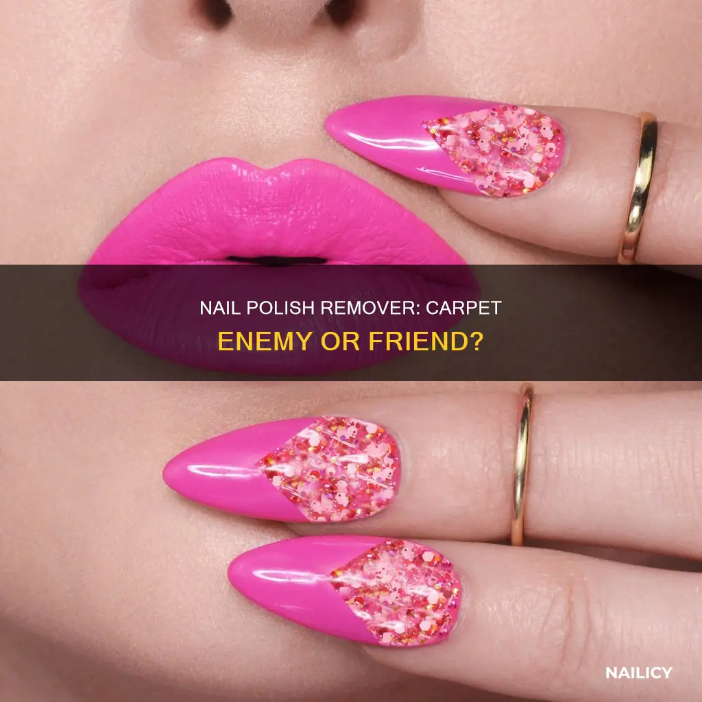 how bad is nail polish remover for carpets
