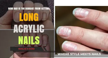 The Hidden Costs of Beauty: Long Acrylic Nails Damage Revealed