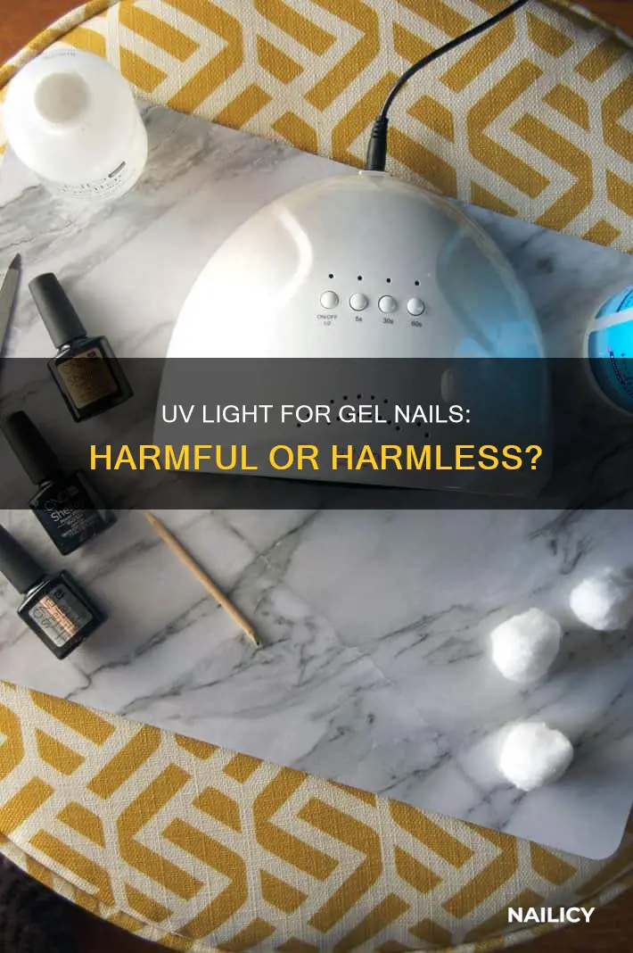 how bad is the uv light for gel nails