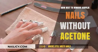 Acrylic Nails: Acetone-Free Removal Techniques and Tips