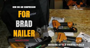 Choosing the Right Air Compressor Size for Your Brad Nailer