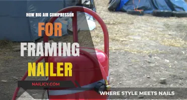 Choosing the Right Air Compressor Size for Your Framing Nailer
