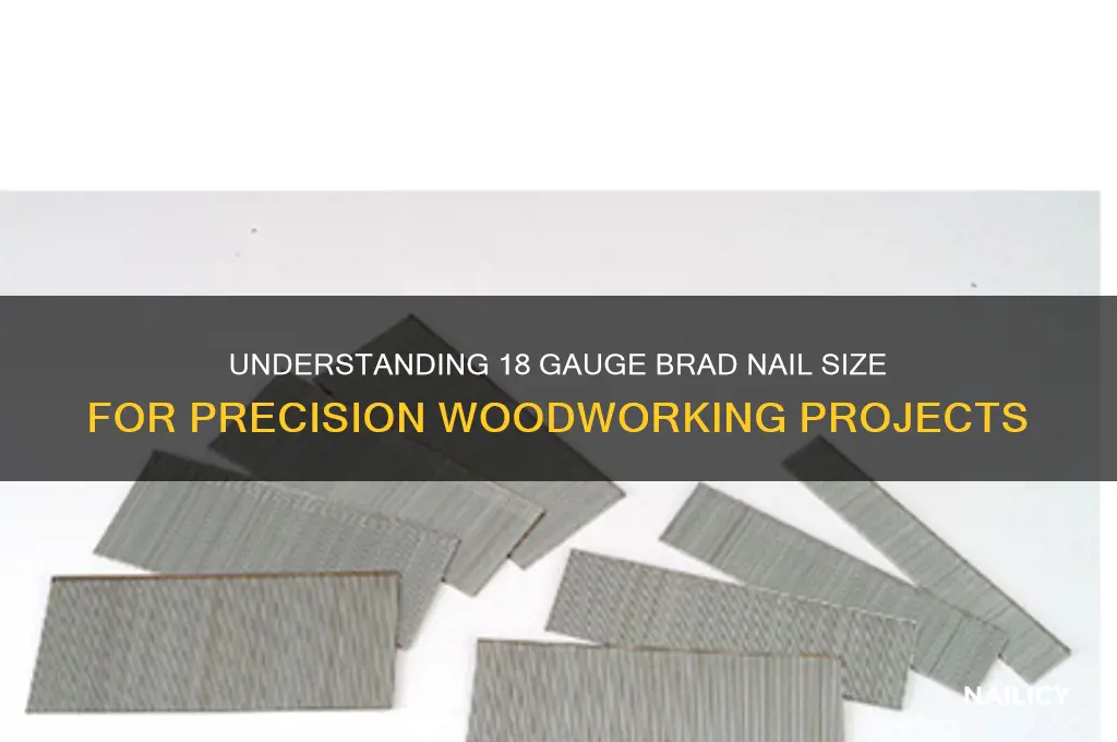 how big is 18 gauge brad nail