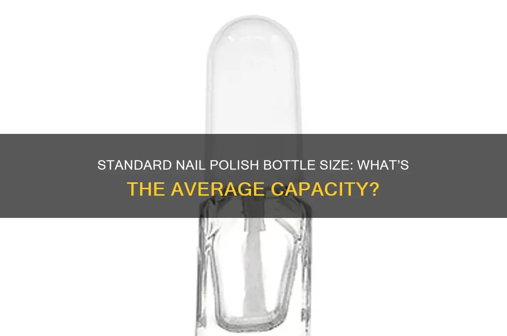 how big is a normal bottle of nail polish