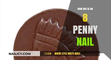 Understanding the Actual Size of an 8 Penny Nail