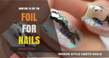 Perfectly Sized Tin Foil for Nails: A Quick Guide