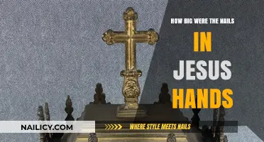 Unveiling the Size of the Nails in Jesus' Crucifixion: A Historical Perspective