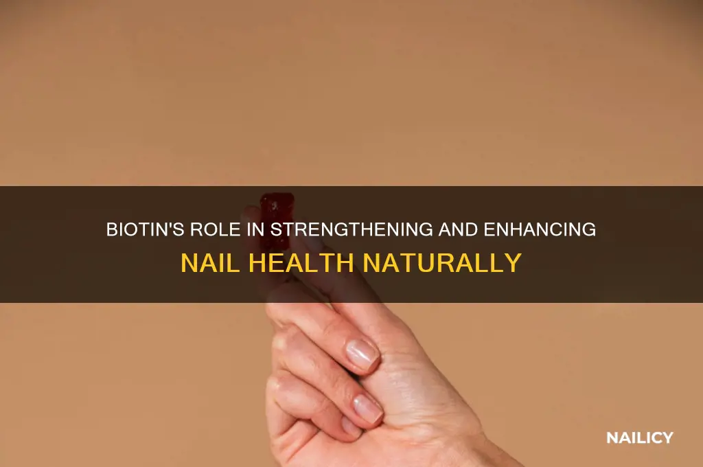 how biotin helps nails