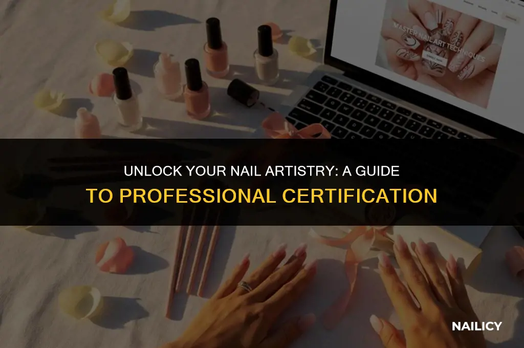 how can i get certified to do nails