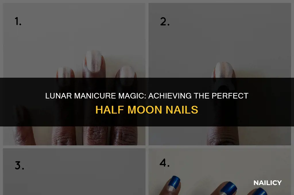 how can i get half moon nails