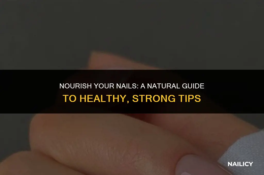 how can i get healthy nails naturally