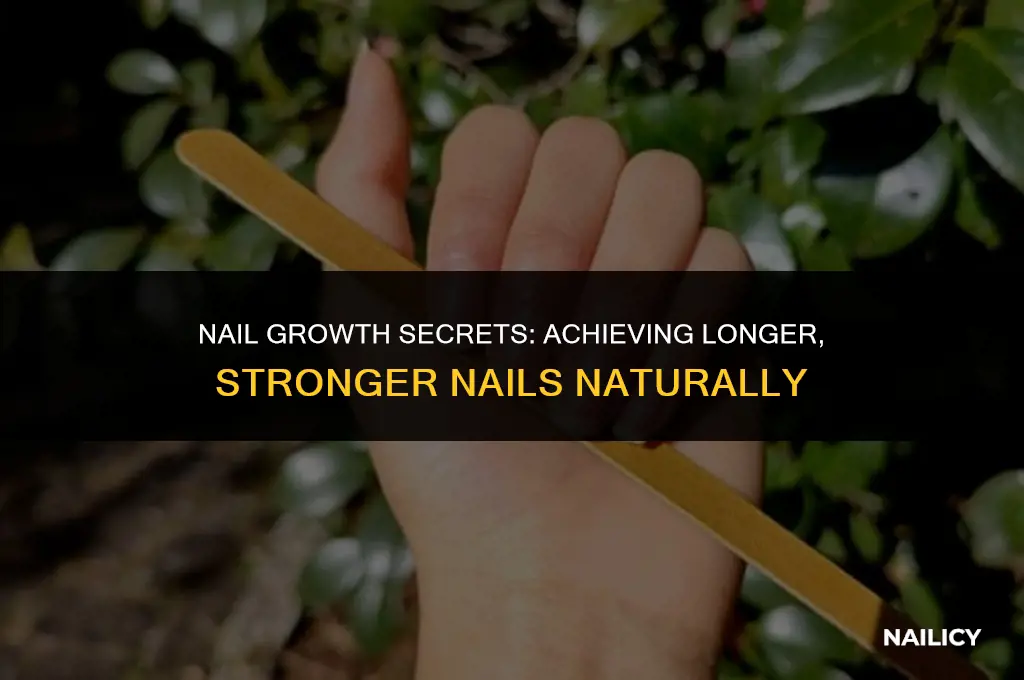 how can i get longer nails