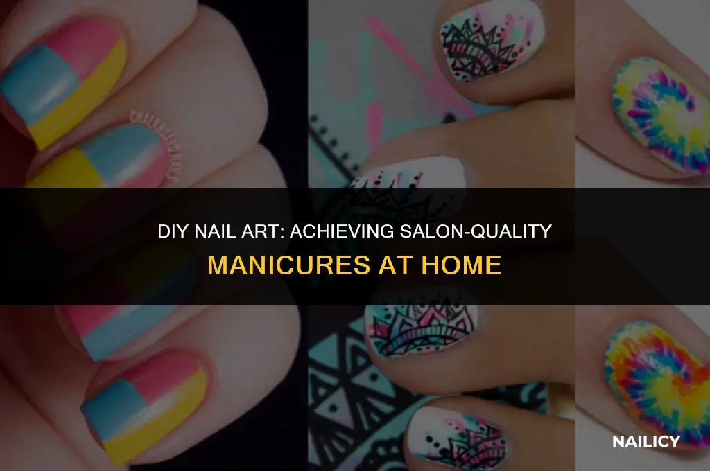 how can i get my nails done at home