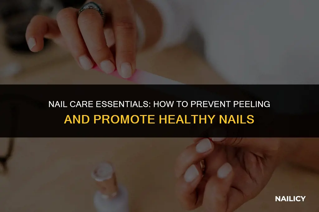 how can i get my nails to stop peeling