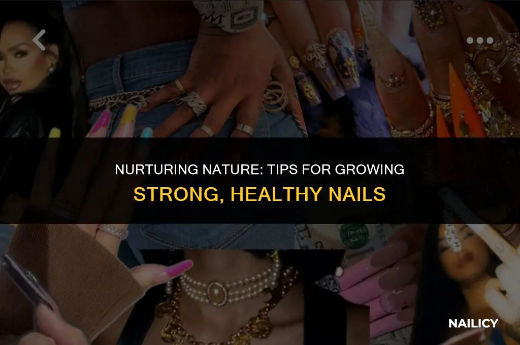 how can i get my natural nails to grow