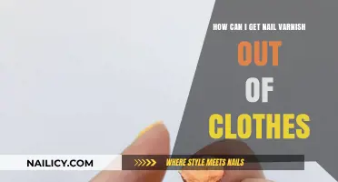 Nail Polish Mishaps: Effective Tips to Remove Stains from Clothes