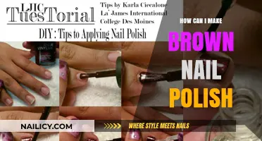 DIY Brown Nail Polish: Easy Mixing Tips for Perfect Shades