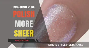 Achieve Sheer Nail Polish: Simple Tips for a Subtle, Natural Look