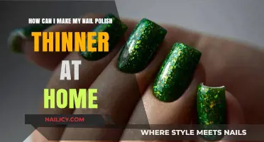 DIY Nail Polish Thinning: Simple Home Remedies to Revive Thick Polish