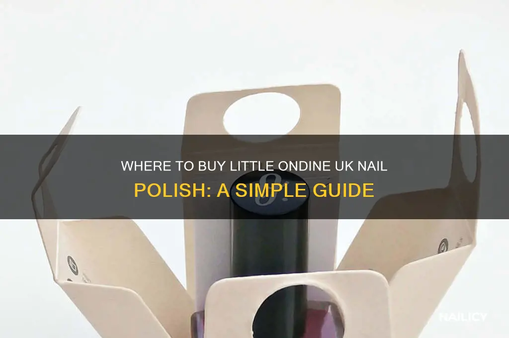 how can i order little ondine uk nail polish
