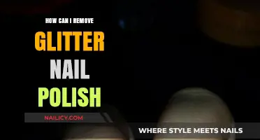 Easy Ways to Remove Glitter Nail Polish at Home